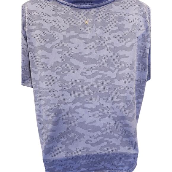 Spyder active Perforated performance top cropped L blue womens EUC breathable - Picture 2 of 7